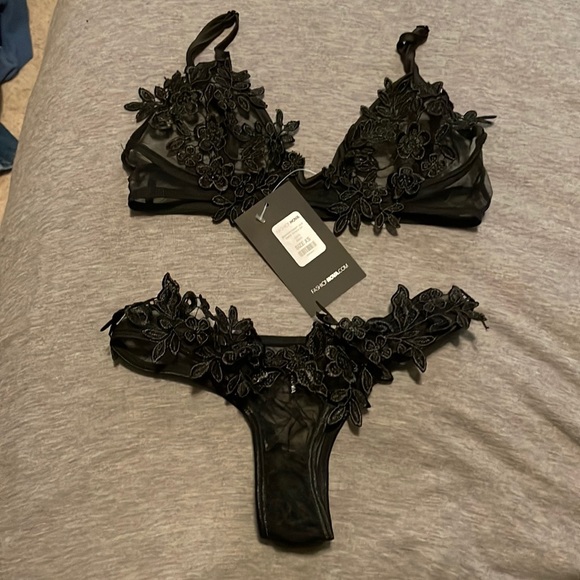 Fashion Nova Other - Black lace set